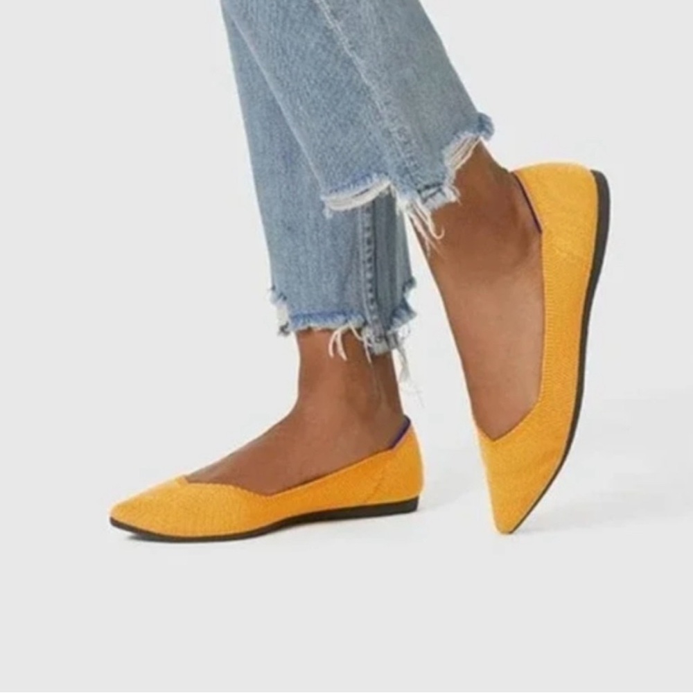 Rothy's Marigold “The Point” Women's Flats